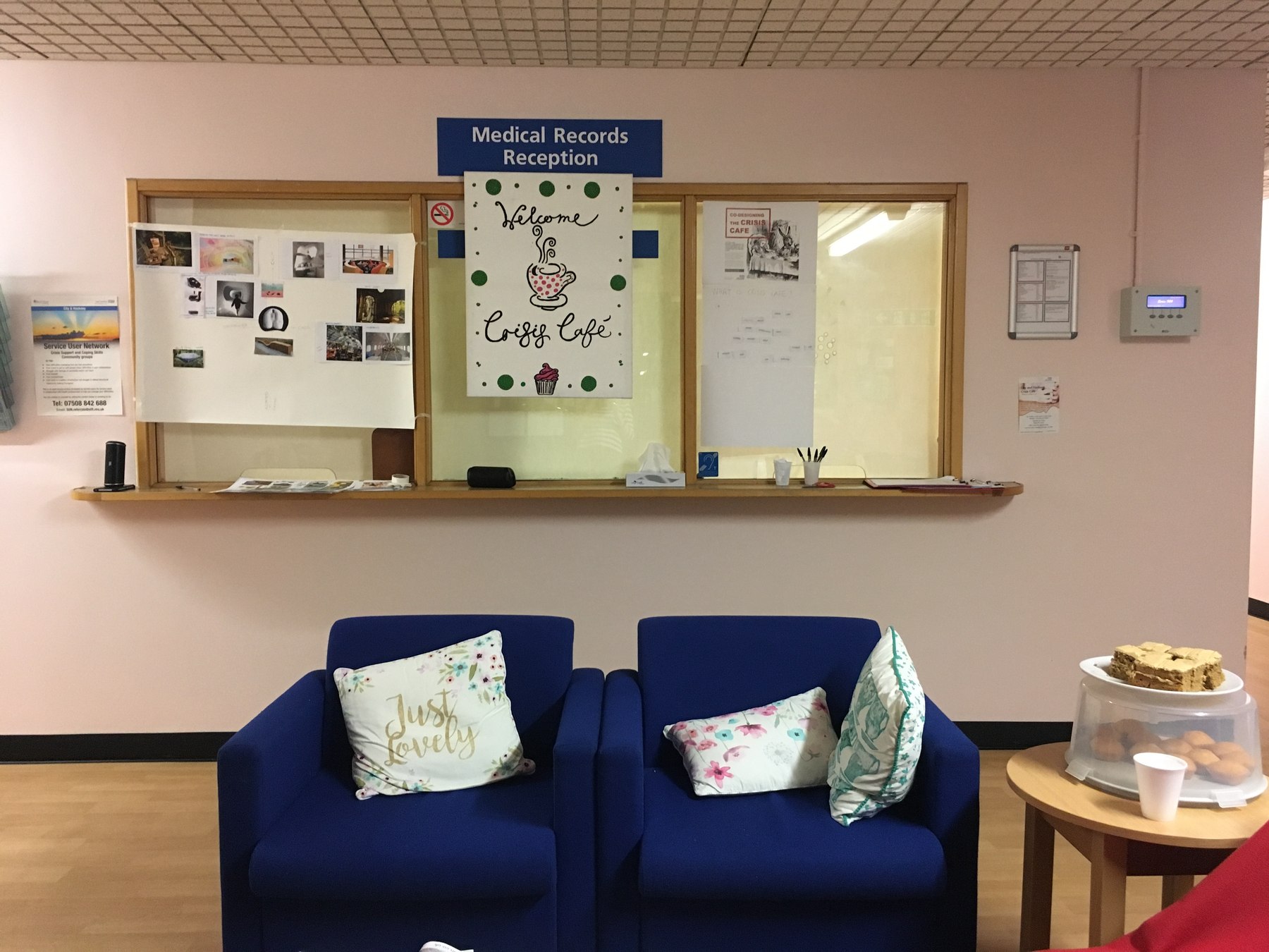 The Crisis Café at Homerton Hospital