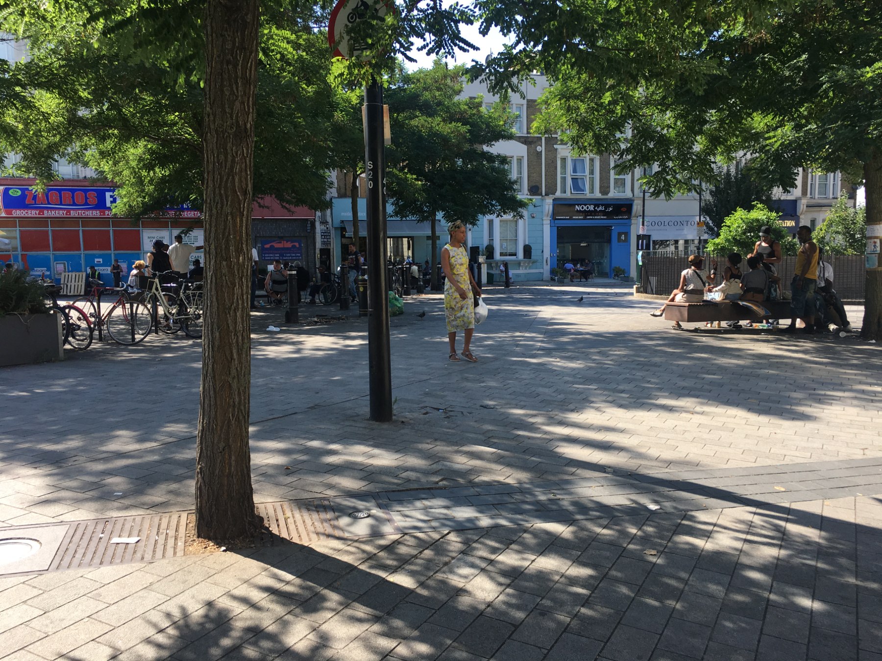 Fieldwork — Maida Hill market square